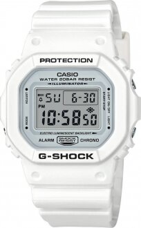 Casio G-Shock DW-5600MW-7DR Silikon / Beyaz / Gri Kol Saati kullananlar yorumlar